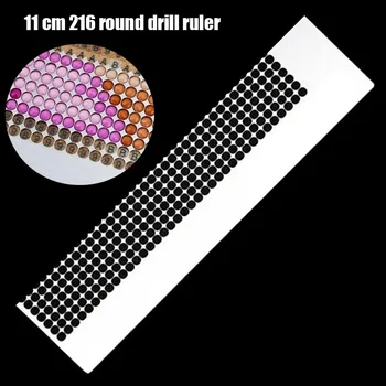 

Painting Ruler Stainless Steel 50 Grids 141mm Net Ruler Diamond Painted Ruler Needlework Tool DIY Accessory Hotel Convenient