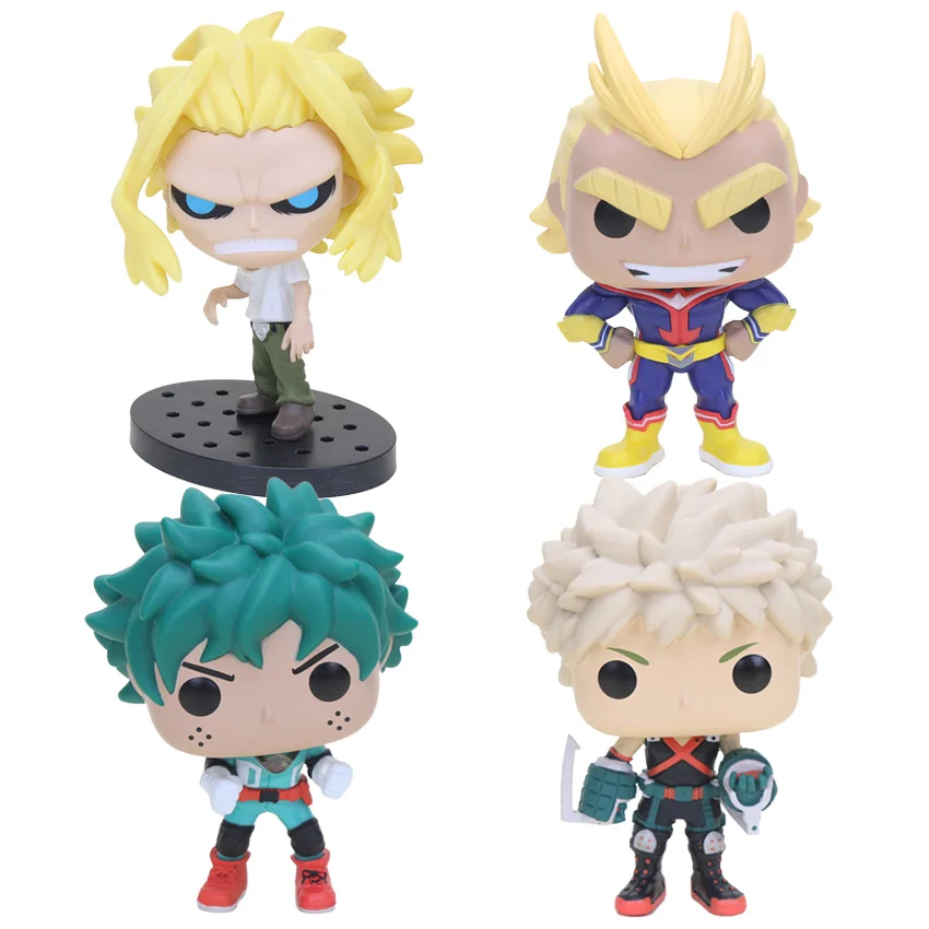 Q Version My Hero моя геройская Академия фигурки Boku no Akademia Midoriya Izuku Katsuki все может ПВХ