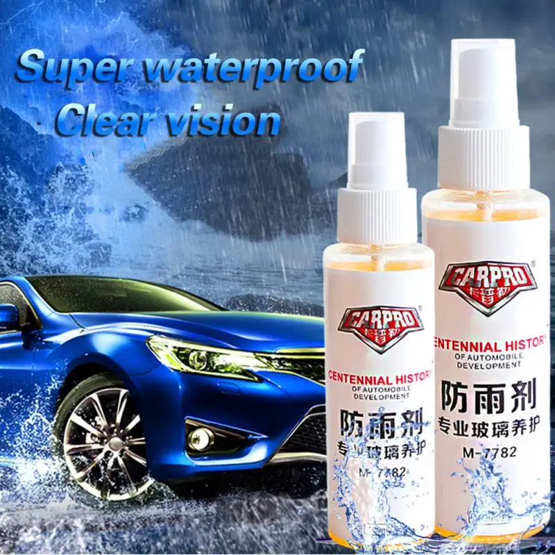 

100ml Car Front Windshield Anti-Rain Agent Rear-View Mirror Coating agent Mirror Window Glass Waterproof Rainproof Spray Car