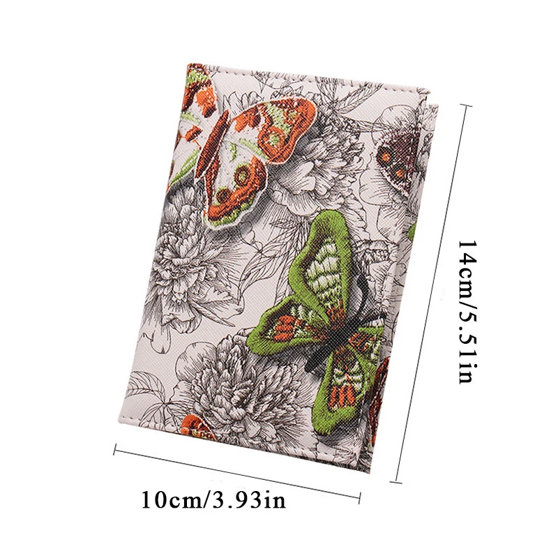 New Passport Cover Travel Beauty Protect Cover Organizer Fashion PU Leather Passport Wallet Credit Card Holder Purse Bags Pouch