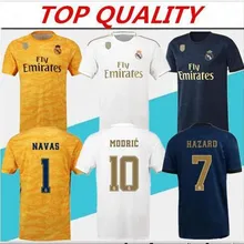 Прибытие настоящие Madrides футбол Джерси Luka Jovic MODRIC Hazard Новинка 3rd ISCO ASENSIO взрослые футбольные майки рубашки