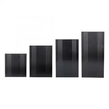 

Brushed Box Black Oxide Split Type Aluminum Cooling Case Enclosure Electronic Box for Amplifier GPS
