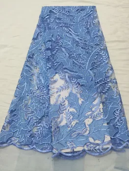 

New Arrivals African Lace Fabric 2020 African French Lace High Quality Embroidered African Stones Crod Tulle Lace CD28791