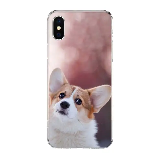 Cute lovely Corgi dogs animal Phone Case Cover For iPhone 13 11 Pro 12 Mini 7 8 6 6S Plus + XR X XS MAX SE 5 5S Art Customized TV224-6