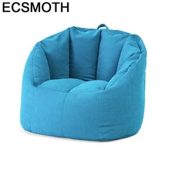 Koltuk Copridivano Silla dorada para cama De niños, Asiento Puff, bolsa De frijol, sofá