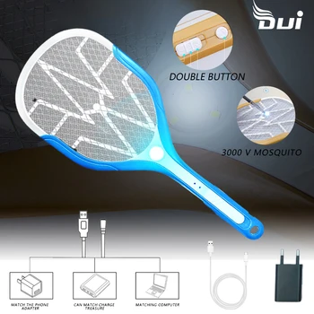 

Electronic mosquito bug killer Swatter reppllent Light home practical USB 3 LED insect killer lamp flies