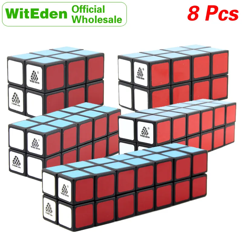 WitEden кубовидной 2x2x3 2x2x4 2x2x5 2x2x6 2x2x7 кубик руб оптом набор много сноп 8PCS