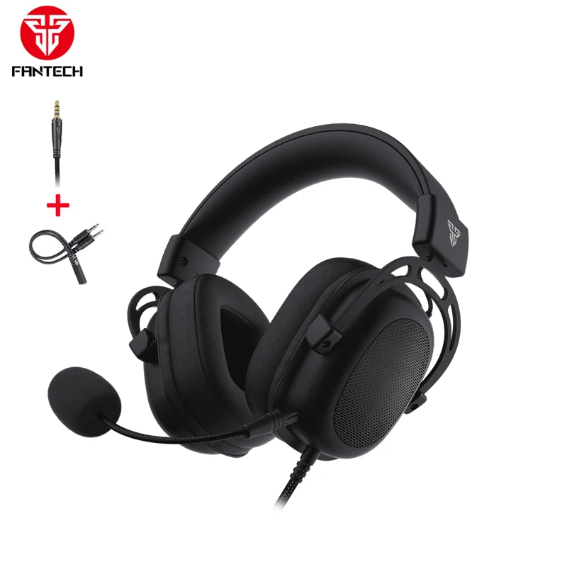 FANTECH MH90 3.5mm Wired Gaming Headset Surround Sound HIFI Multi Platforms Headphone For PC Phone PS5/4/3 Xbox One/Series X NS |