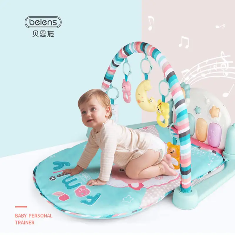 1780.62руб. 30% СКИДКА|Beiens детский коврик развивающий,  детский коврик для ползания музыкальный центр, ковер в детскую, коврик мешок для игруш-in Игровые коврики from Игрушки и хобби on AliExpress - 11.11_Double 11_Singles' Day