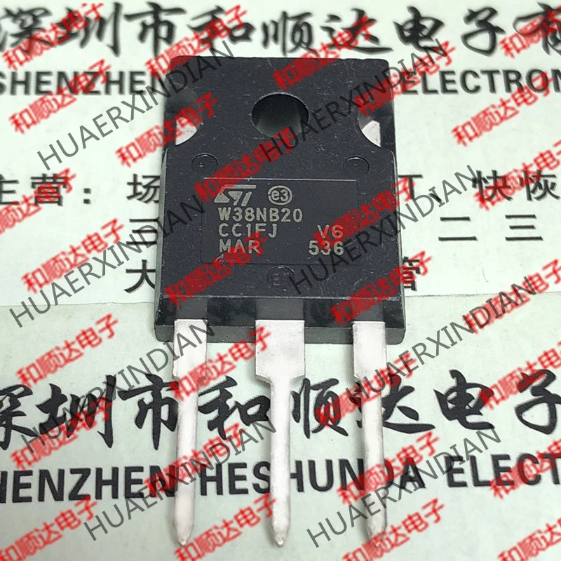 5 шт., новые оригинальные кнопки W38NB20 STW38NB20-247 200V 38A