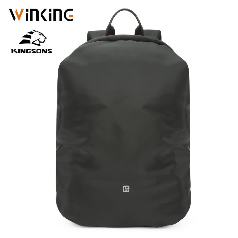 KINGSONS WINKING для мужчин и женщин 15,6 дюймов ноутбук модный рюкзак многослойный космический износостойкий деловой рюкзак для отдыха и путешествий