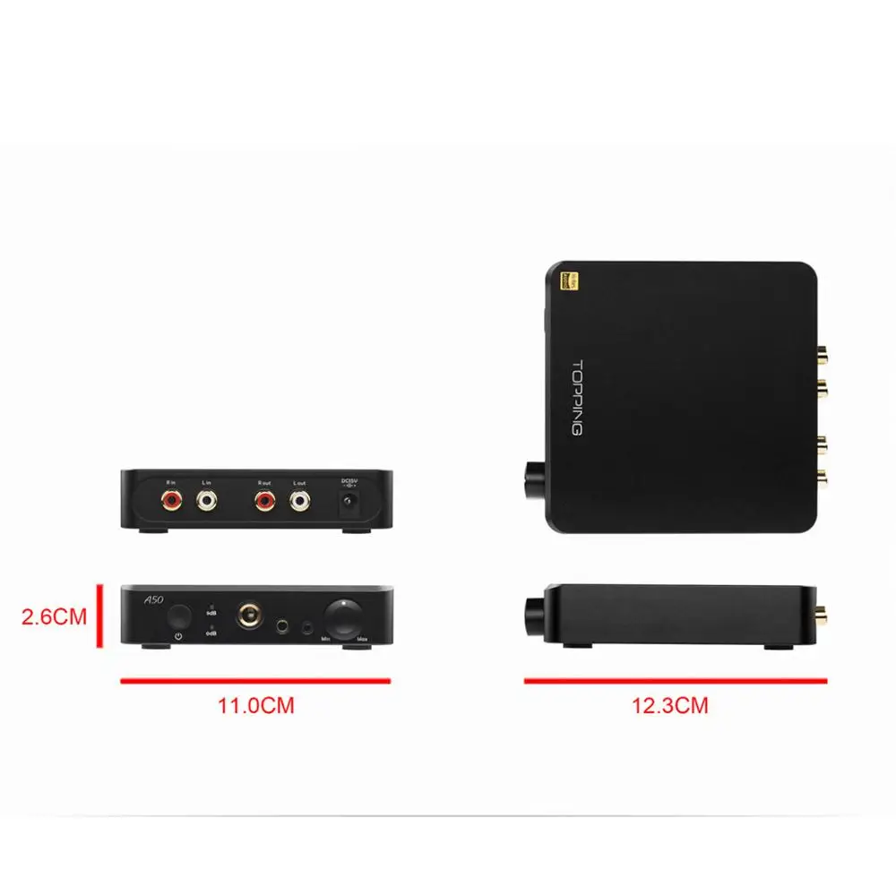 Original TOPPING A50 Hi-Res Desktop Headphone