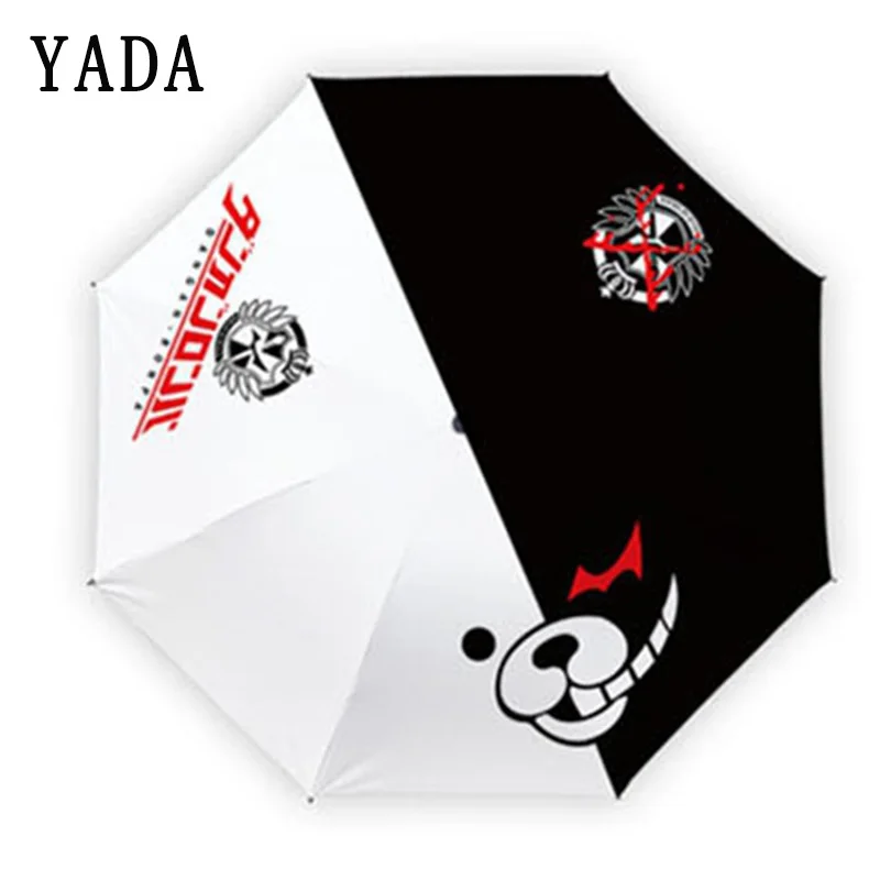 

YADA Anime Cartoon Umbrellas Rainy Floral Foldable Umbrella For Women Girl UV Rainproof Colorful Flower Umbrella YD308
