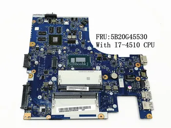 

High quality FRU 5B20G45530 I7-4510U Laptop motherboard for Lenovo Z40-70 ACLUA/ACLUB NM-A273 4GB W8P mainboard Notebook PC 100%