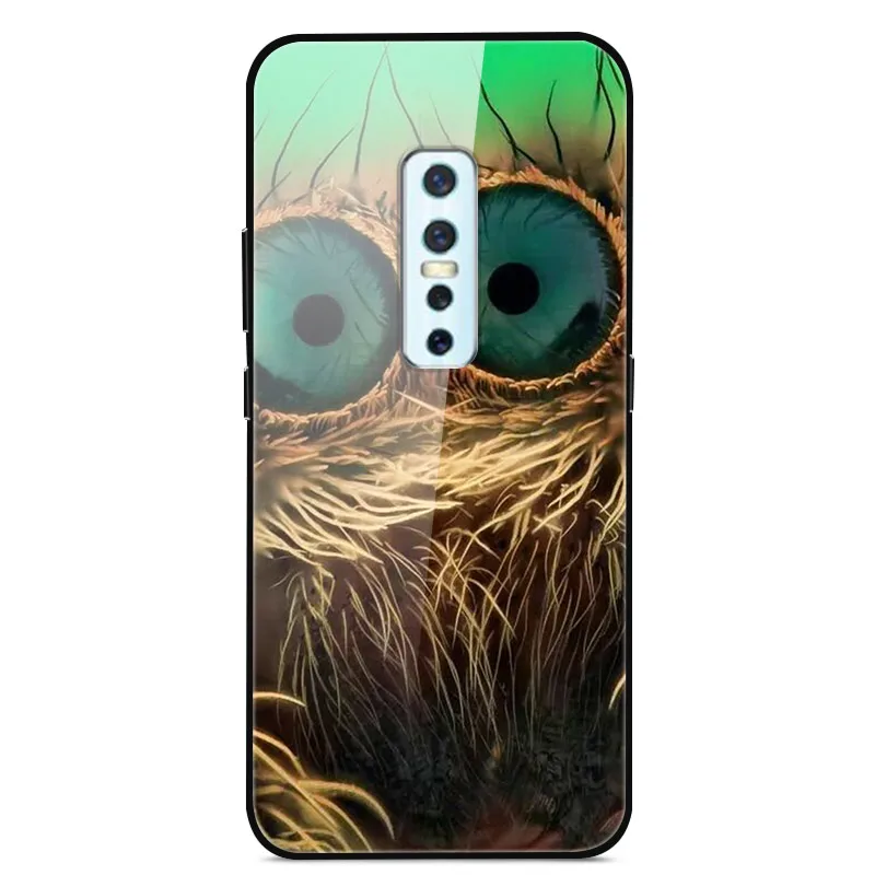 Чехол для Vivo V17 Pro, жесткая стеклянная задняя крышка, чехол для телефона, чехол для Vivo V17 Pro, чехол, TPU бампер, закаленное стекло для Vivo V17 Pro V17Pro