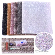 40*24 см, подставки для рук, стразы для дизайна ногтей, подушка для рук, мягкая полиуретановая подушка, полная декораций, сверкающая для маникюрного инструмента