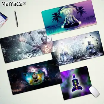

MaiYaCa 2019 New Meditation Locking Edge Mouse Pad Game Rubber PC Computer Gaming mousepad