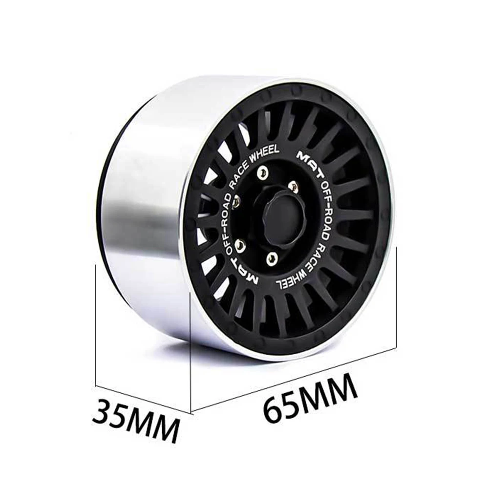 RCTOYFUN 4 шт. GRC G53 2 &quotметаллический Beadlock DIY аксессуары для моделирования колесные