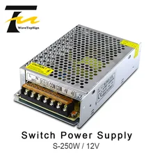 WaveTopSign AC220 до 12 в 250 Вт Регулируемый импульсный источник питания постоянного тока 12В