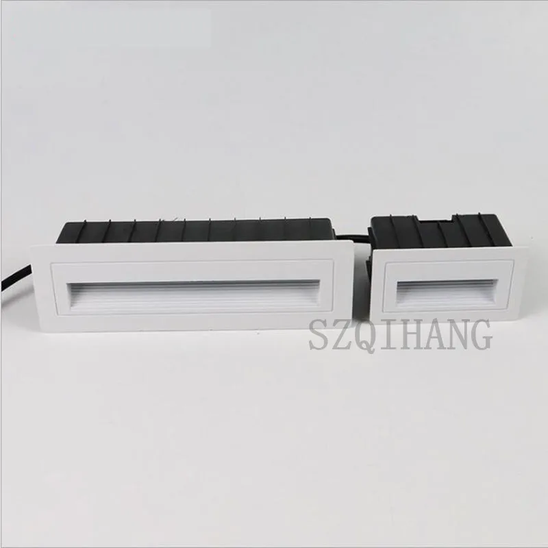 Garden Decoration Lamps Waterproof Outdoor LED Stair Step Lamp 220V 6W/10W Recessed Wall Corner Light Landscape Pathway stairway Footlight