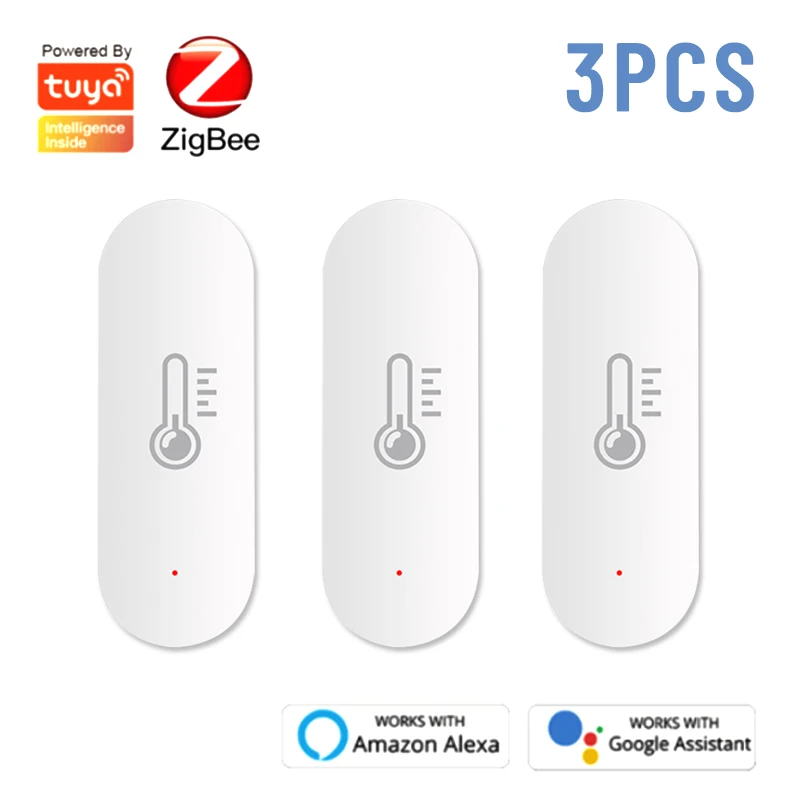 Zigbee Tuya Smart Temperature Humidity Sensor Indoor Hygrometer