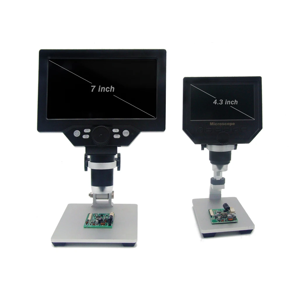 600X/1200X цифровой электронный микроскоп увеличитель HD lcd эндоскоп камера для ремонта материнской платы PCB с алюминиевым сплавом стент
