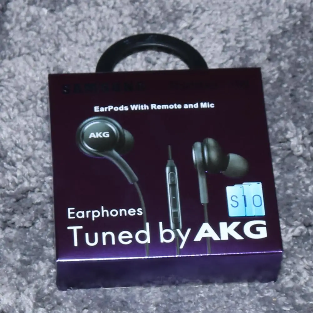 AKG IG955 Samsung наушники 3 5 мм вкладыши с микрофоном гарнитура для huawei Galaxy s10 s9 s8 S7 S6 S5 S4