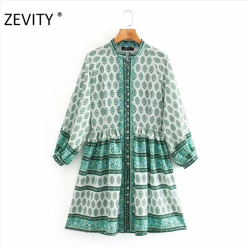ZEVITY Новинка для женщин в национальном стиле из кусков с выгравированным тотемным
