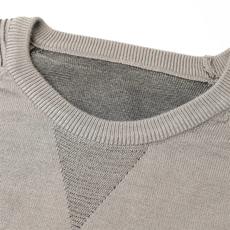 MuLS Brand Pullover Sweaters Men 2019 Autumn New Crew-Neck Fashion Male Sweater Jumpers Winter Spring O-Neck Cotton Knitwears 12