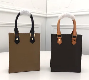 

Luxury Designer Mini Flat Top Handles Crossbody Bag Louie Brand Style vuiton Handbag Genuine Leather AAA grade women bag