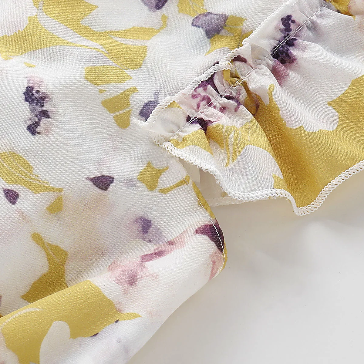 Puseky Conjunto de ropa para Bebes recien nacidos con mangas de mariposa + diadema