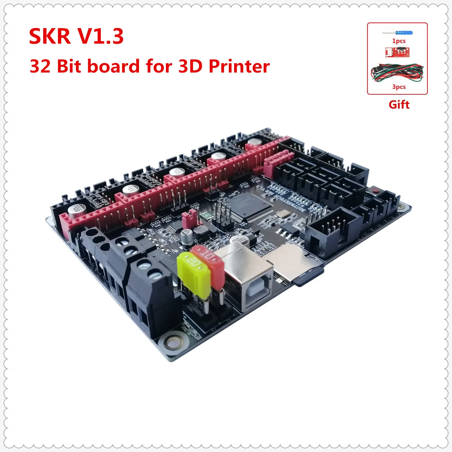 Оригинальный SKR V1.3 материнская карта Reprap панель управления creality cr 10 запасные