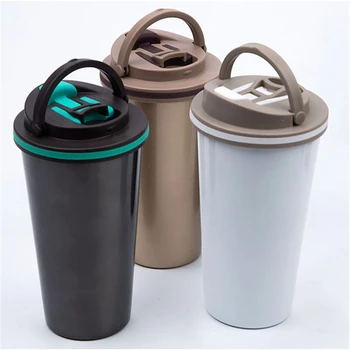 

Portable Vacuum Stainless Steel Insulation Cup Coffee Metal Insulated Personalized Brief Eco-friendly Water Bottle Sport QZJ090