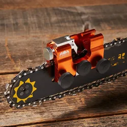 Affûteur de chaîne de tronçonneuse Portable, gabarit d'affûtage de chaîne, machines pour affûter les chaînes, outils électriques 