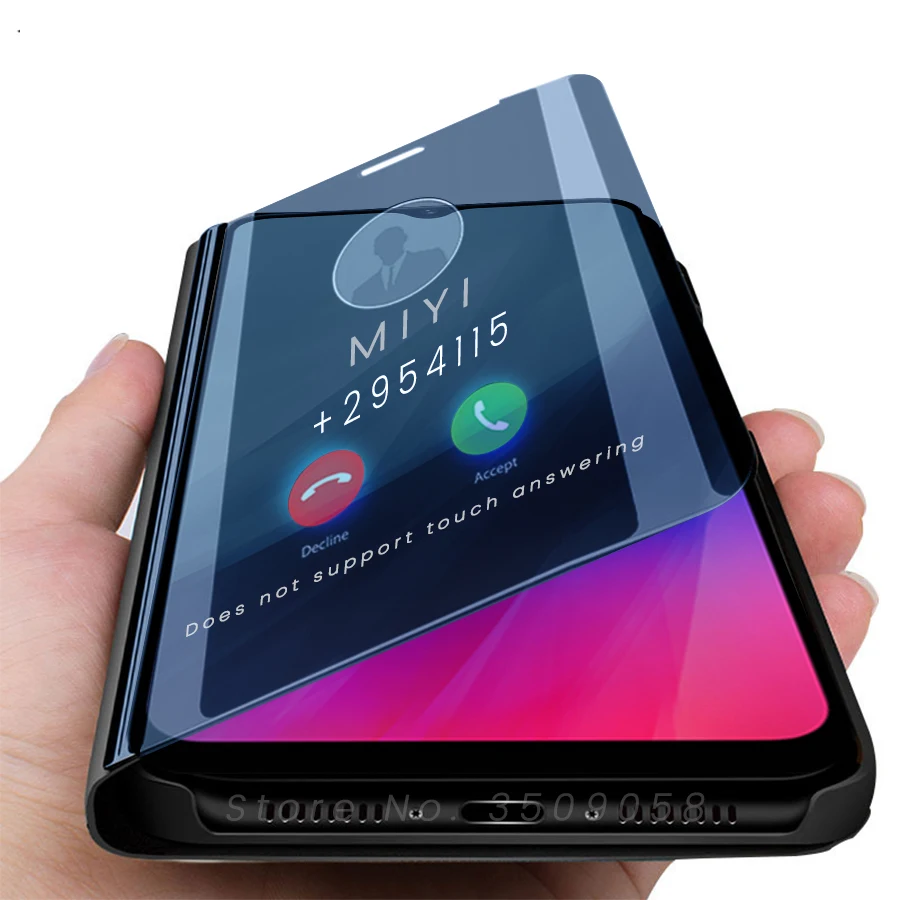 Para realme c3 caso espelho inteligente flip cobre caso para oppo realme realmi raelme c3 c 3 3c 6.5 magnetic colivro magnético coque