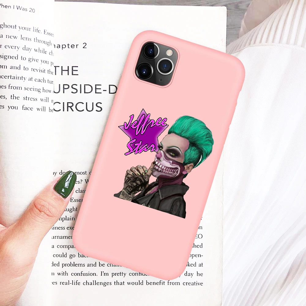 Pink-T8672 Чехол Jeffree Star для iPhone XS Max XR 8 7X6 Plus 11 Pro Max модные Матовые чехлы для телефонов Fundas Coque - Цвет: Pink-T8672