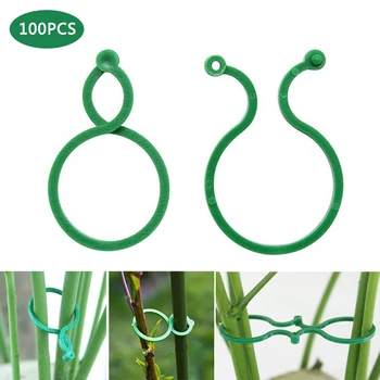

Adjustable Plant Cable Ties Reusable Tree Climbing Support Garden Shrubs Fastener Tree Locking Cable Ties Zip Garden Plant Clips