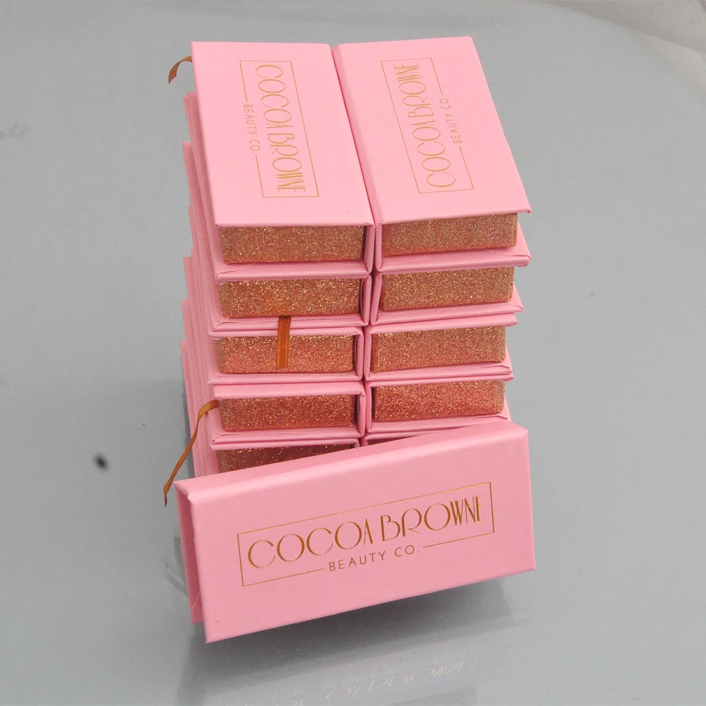 Оптовая продажа 400 индивидуальная упаковочная коробка для ресниц коробки