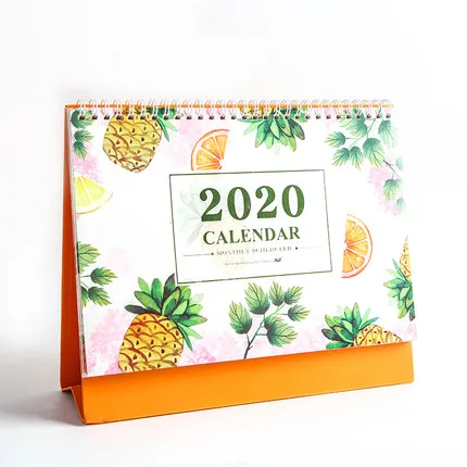 Pineapple Арбуз Лимон свежая фруктовая серия календарь Сделай Сам Настольный календарь ежедневный планировщик расписаний,07~,12 - Цвет: Pineapple