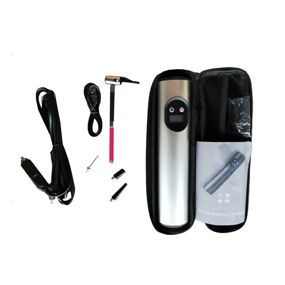 portable electric bicycle pump