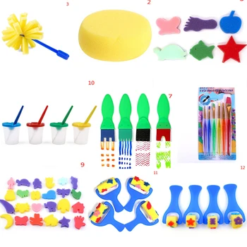 

Sponge Seals Educational Toys for Children Kids Juguetes Boys Girls Arts and Crafts Painting Learning Coloring Drawing Sets