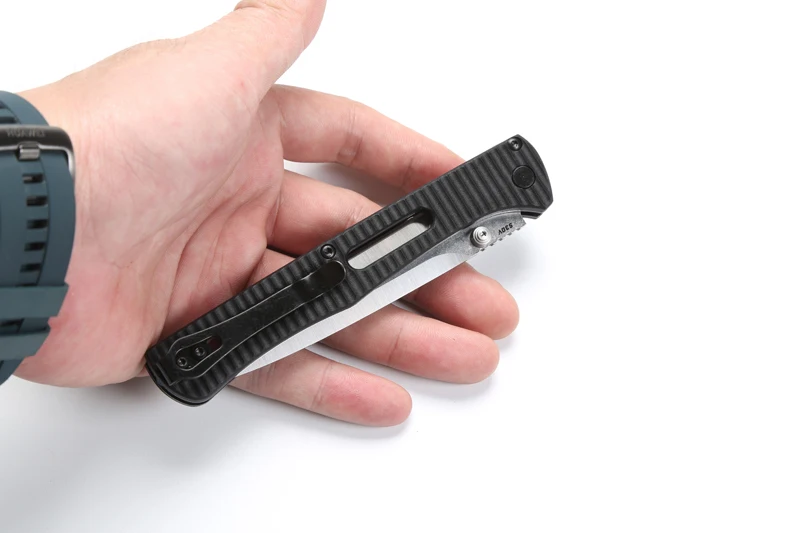 DICORIA 417 осевой Складной нож 440C стальное лезвие нейлоновое волокно ручка медная шайба Кемпинг Карманный Открытый Ножи EDC инструменты