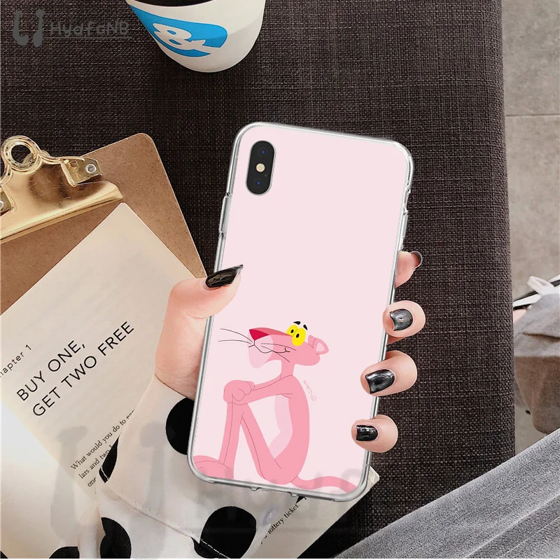 Cartoon pink panther