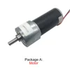 Bringsmart 37GB31Y 12V 24V DC Gear Motor Permanent Magnet Tubular Electric Motor Reducer Reverse High Torque Mini Engine Motor ► Photo 2/6