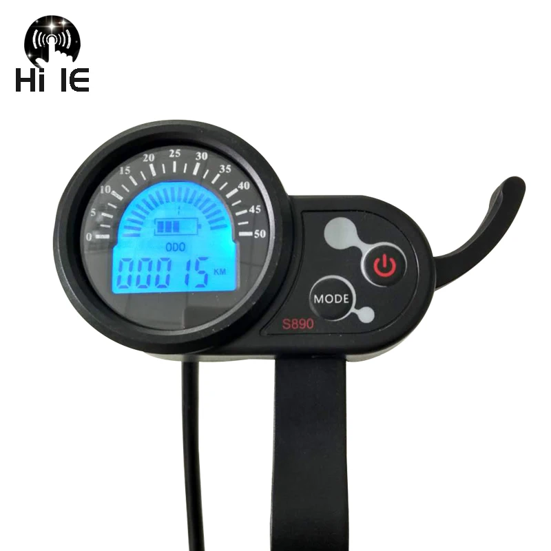 

Display Speedometer Battery Level Voltage Indicating Meter 36V 48V Electric Bike Scooter Accelerator Governor Odometer
