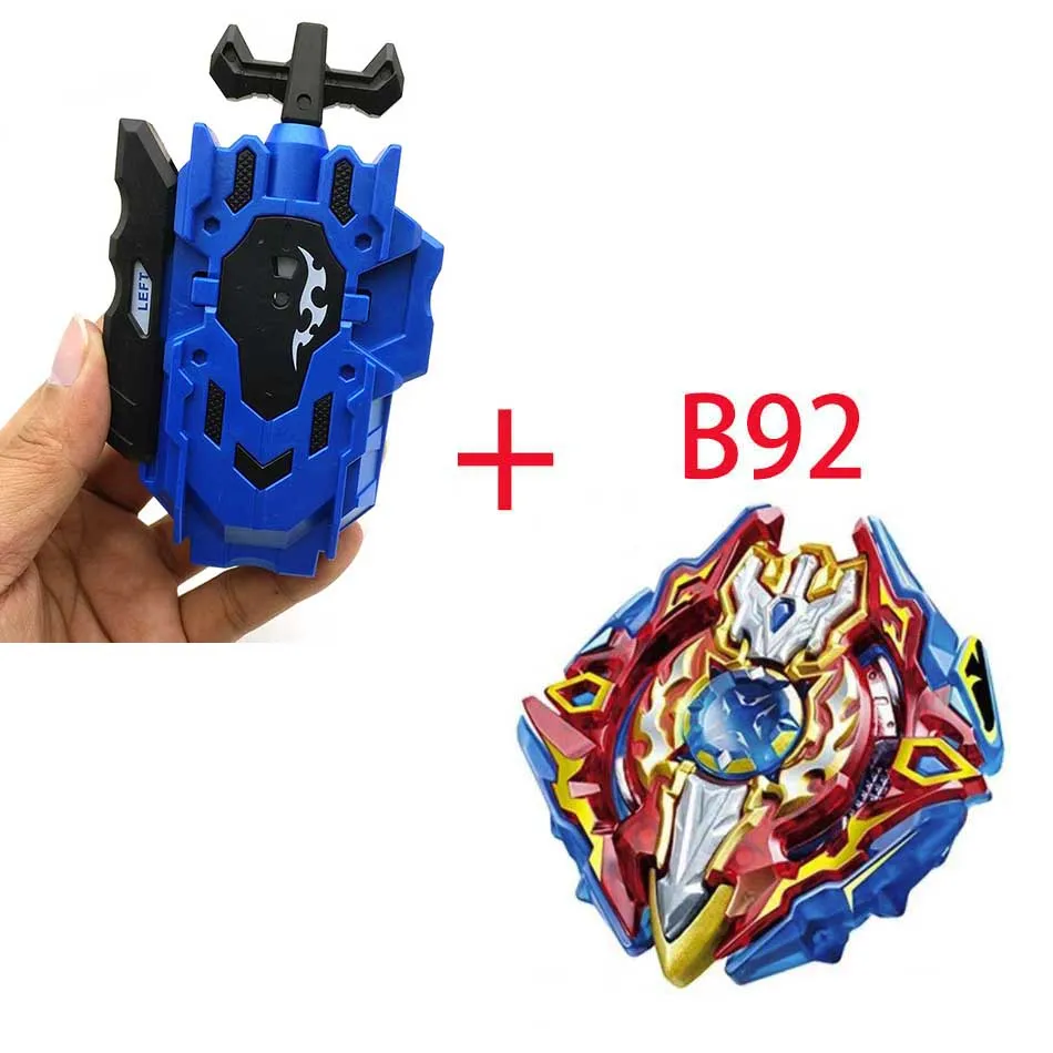 Спиннинг Bayblade BURST B-104 B-105 с средство для запуска Beyblade Bay blade металл пластик Fusion 4D Подарочные игрушки для детей - Цвет: B92