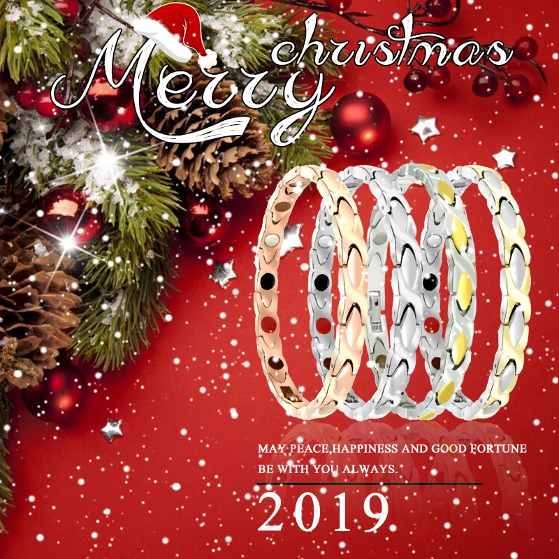 Магнитотерапия браслет сон способствует циркуляции понижает кровяное давление Энергетический Браслет здоровье ювелирные изделия для мужчин и женщин Подарки