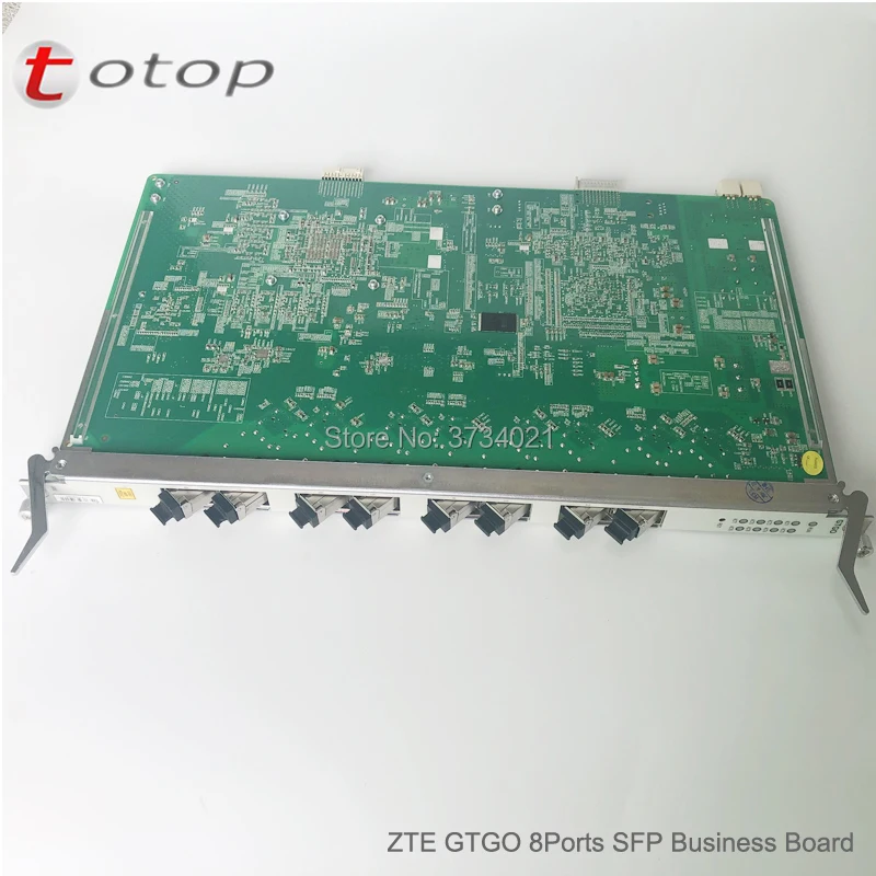 Оригинальный zte GTGO 8 Порт GPON плата с шт C + SFP модули используемые для ZXA10 C300 C320 OLT