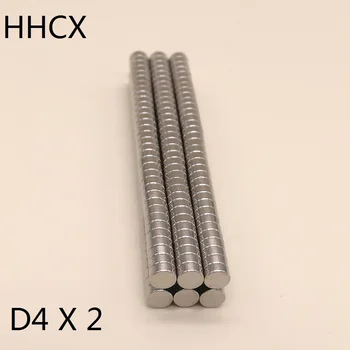 

10 20 50 100 200pcs/lot Disc magnet 4*2 N35 NdFeB Magnet 4x2 Magnets 4 x 2