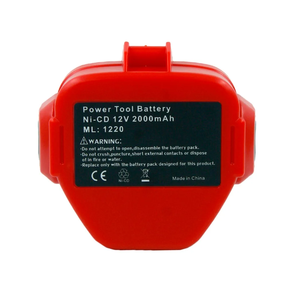 12V NI CD 2000 мА/ч 2.0A Замена акумуляторная батарея для Makita Мощность инструмент
